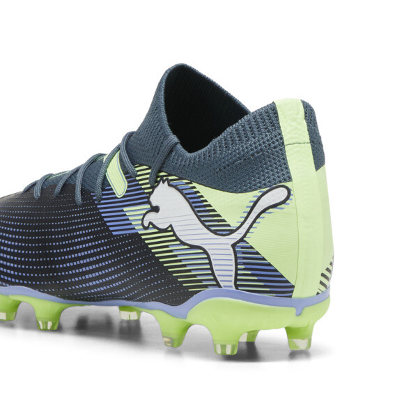 FUTURE 7 MATCH FG/AG Football Boots, Gray Skies-PUMA White-Fizzy Apple, large-ZAF