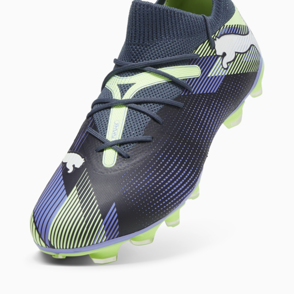 FUTURE 7 MATCH FG/AG Football Boots Unisex, Gray Skies-PUMA White-Fizzy Apple, large-ZAF