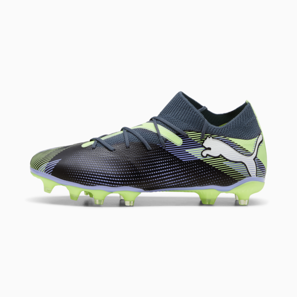 FUTURE 7 MATCH FG/AG Football Boots Women, Gray Skies-PUMA White-Fizzy Apple, large-MEX