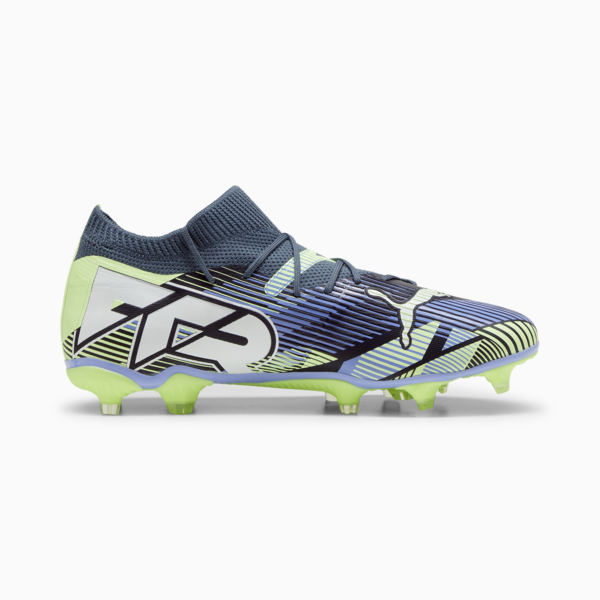 FUTURE 7 MATCH FG/AG Football Boots Women, Gray Skies-PUMA White-Fizzy Apple, large-MEX