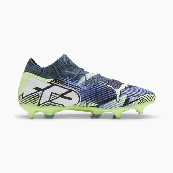 FUTURE 7 MATCH MxSG Football Boots, Gray Skies-PUMA White-Fizzy Apple, large-ZAF