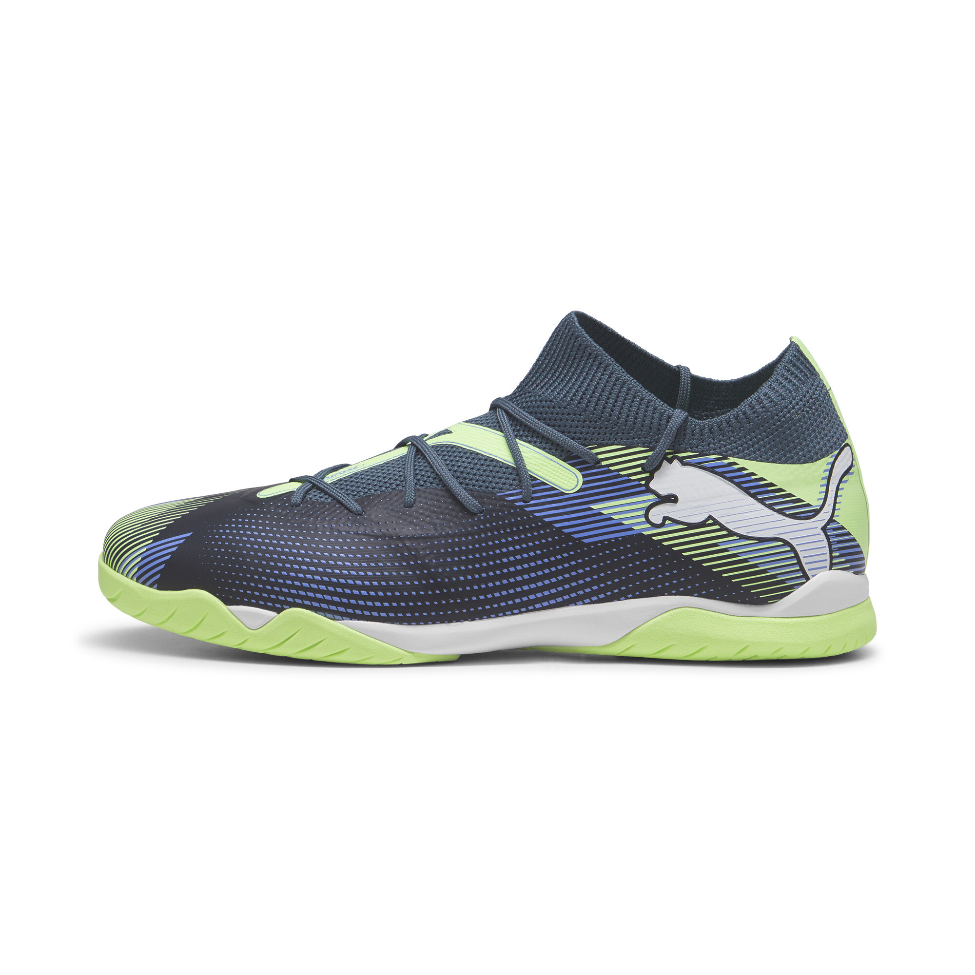 Puma FUTURE 7 MATCH IT Fußballschuhe | Gray Skies/White/Fizzy Apple | Größe: 44.5