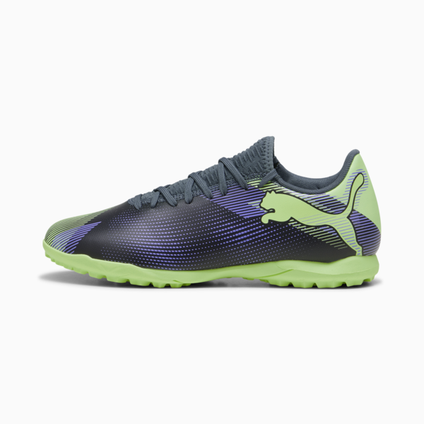 FUTURE 7 PLAY TT Football Boots, Gray Skies-Elektro Purple-Fizzy Apple-PUMA White, swatch-ZAF