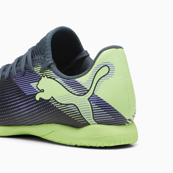 FUTURE 7 PLAY IT Football Boots Youth, Gray Skies-Elektro Purple-Fizzy Apple-PUMA White, large-MEX