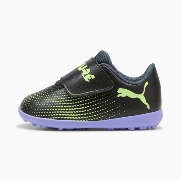 FUTURE 7 PLAY TT Football Boots Toddler, Gray Skies-Elektro Purple-Fizzy Apple-PUMA White, large-MEX