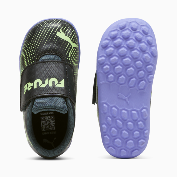 FUTURE 7 PLAY TT Football Boots Toddler, Gray Skies-Elektro Purple-Fizzy Apple-PUMA White, large-MEX
