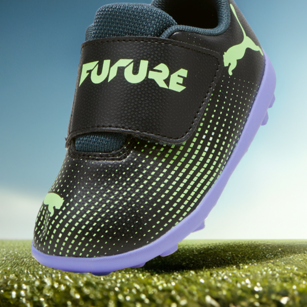 FUTURE 7 PLAY TT Football Boots Toddler, Gray Skies-Elektro Purple-Fizzy Apple-PUMA White, large-MEX