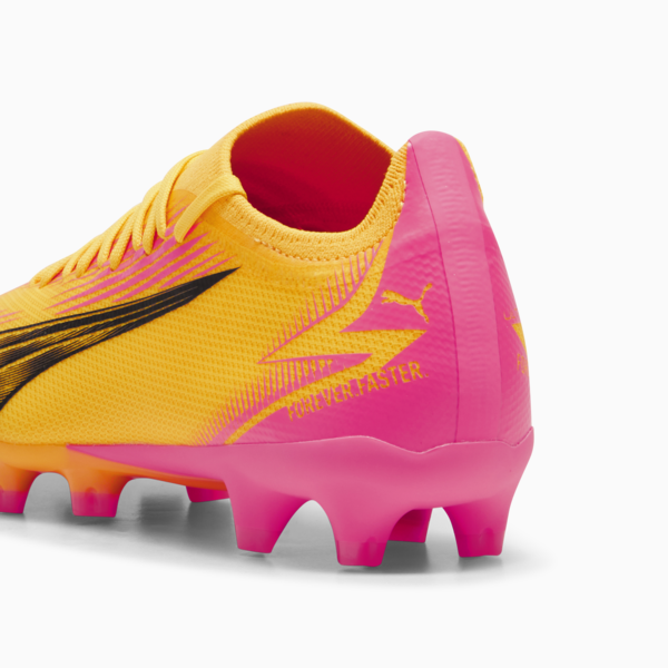 Botines ULTRA MATCH FG/AG para mujeres, Sun Stream-PUMA Black-Sunset Glow, large-ARG