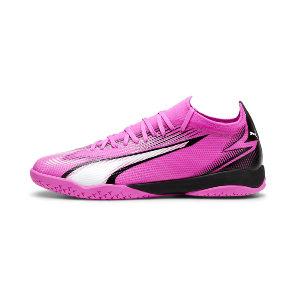 Botines de futsal ULTRA MATCH IT, Poison Pink-PUMA White-PUMA Black, large-ARG