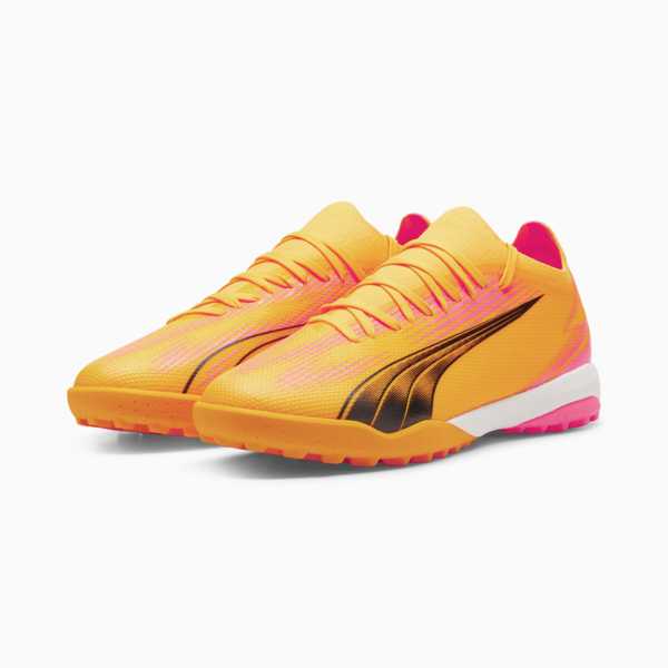 Botines de futsal ULTRA MATCH TT, Sun Stream-PUMA Black-Sunset Glow, large-ARG