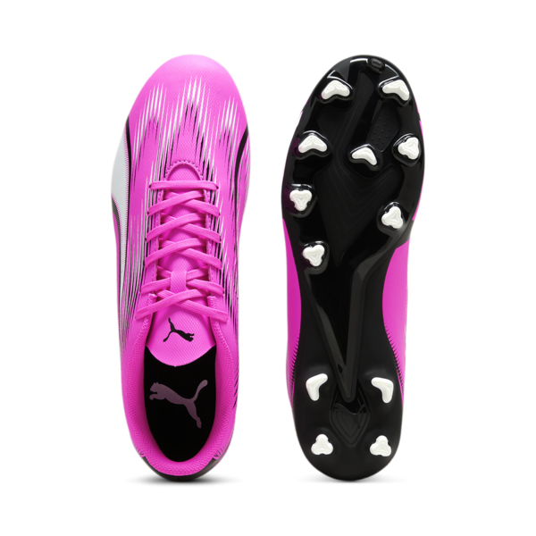 Botines de fútbol ULTRA PLAY FG/AG, Poison Pink-PUMA White-PUMA Black, large-ARG