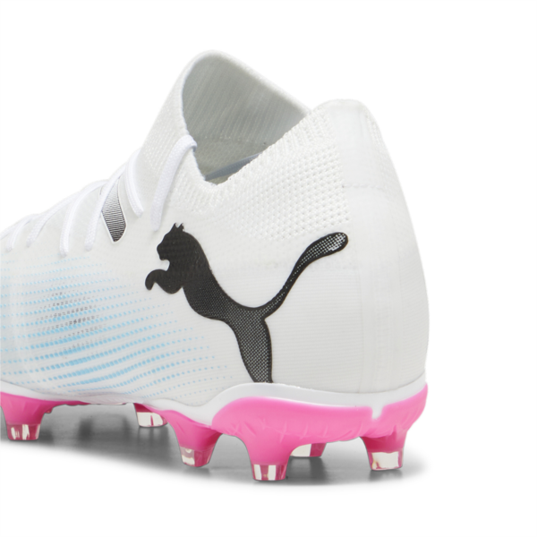 Botines de fútbol FUTURE 7 MATCH FG/AG para hombre, PUMA White-PUMA Black-Poison Pink, large-ARG
