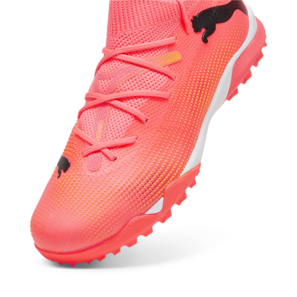 Botines de fútbol FUTURE 7 MATCH TT, Sunset Glow-PUMA Black-Sun Stream, large-ARG