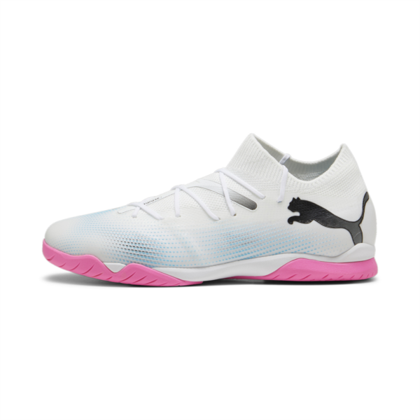 Botín de fútbol FUTURE 7 MATCH IT, PUMA White-PUMA Black-Poison Pink, large-ARG
