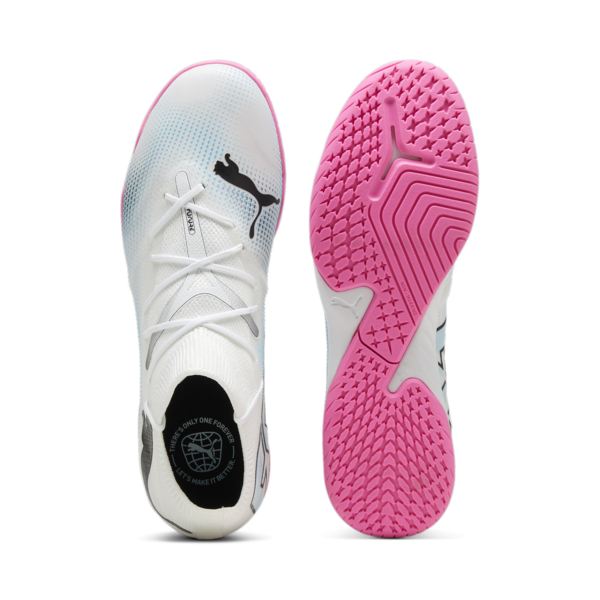 Botín de fútbol FUTURE 7 MATCH IT, PUMA White-PUMA Black-Poison Pink, large-ARG