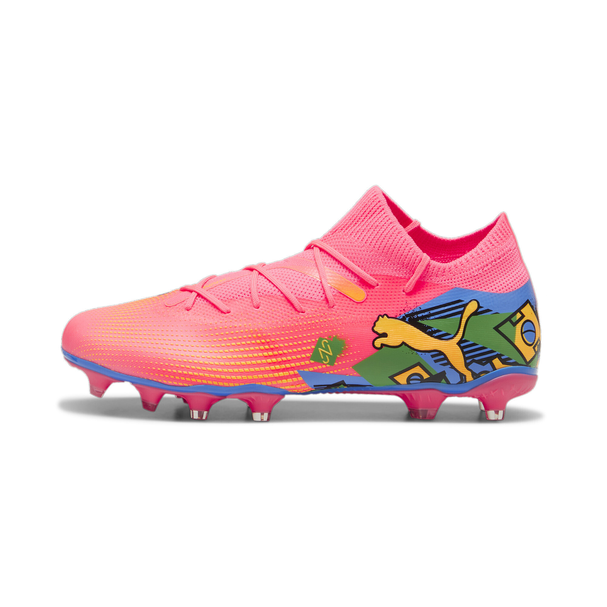 Botin de futbol PUMA x NEYMAR JR FUTURE 7 MATCH FG AG pink PUMA