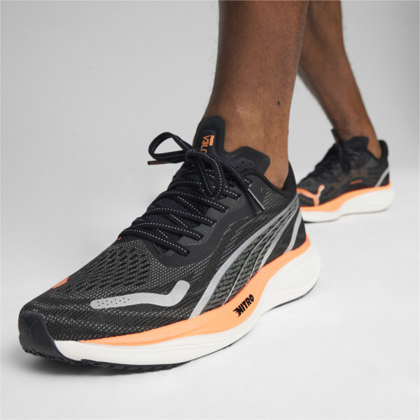 Zapatillas de running para hombre Velocity NITRO™ 3, PUMA Black-PUMA Silver-Neon Citrus, large-ARG