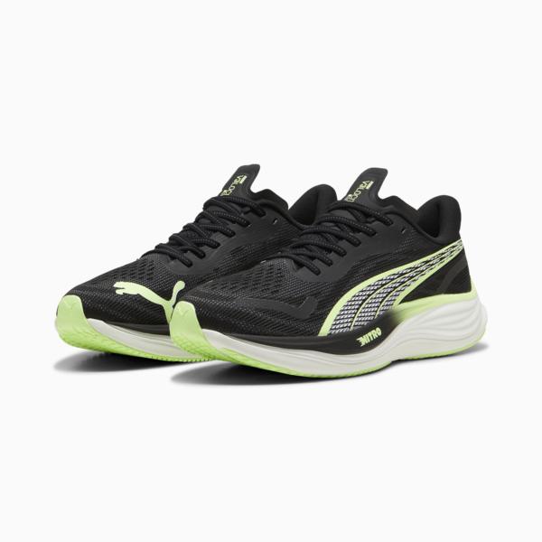 Zapatillas de running para hombre Velocity NITRO™ 3, PUMA Black-Fizzy Apple, large-ARG