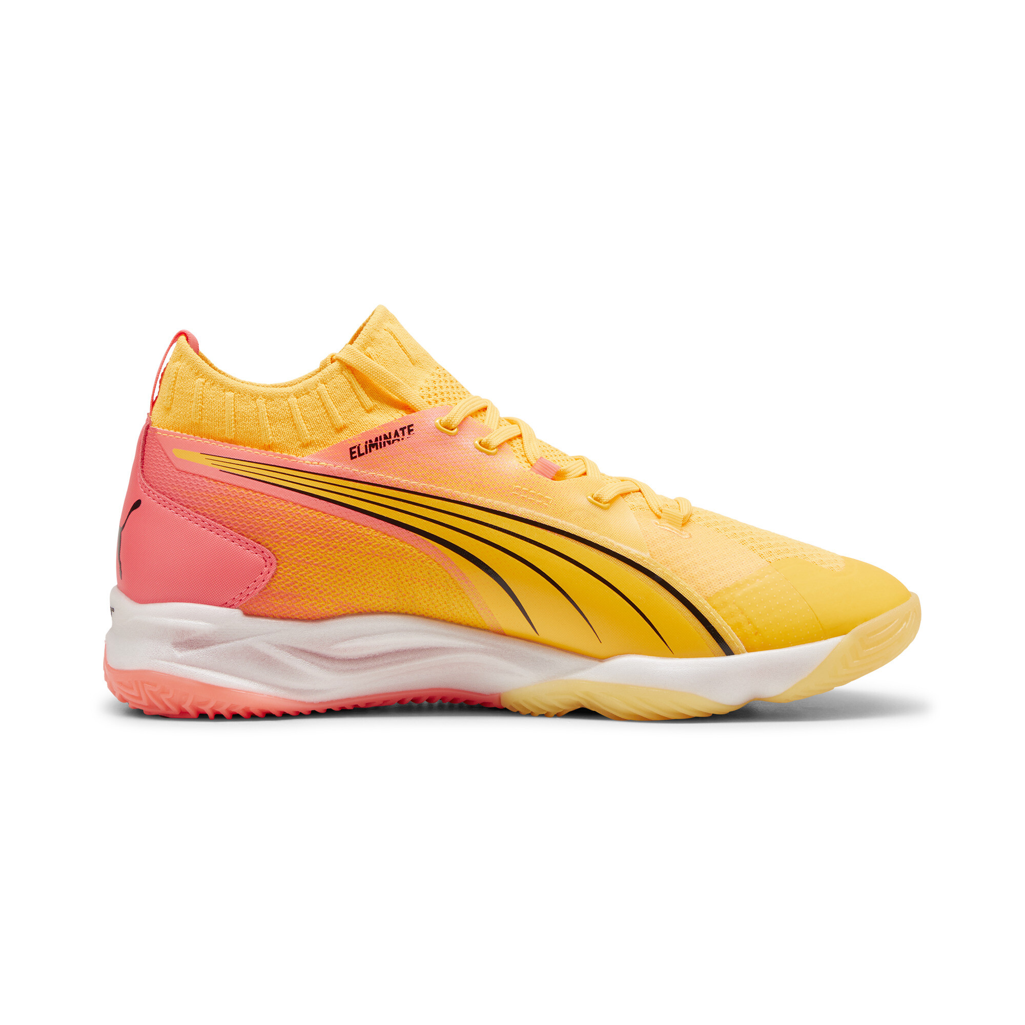 Puma Eliminate NITRO™ SQD Handball Shoes, Orange, Size 47, Shoes