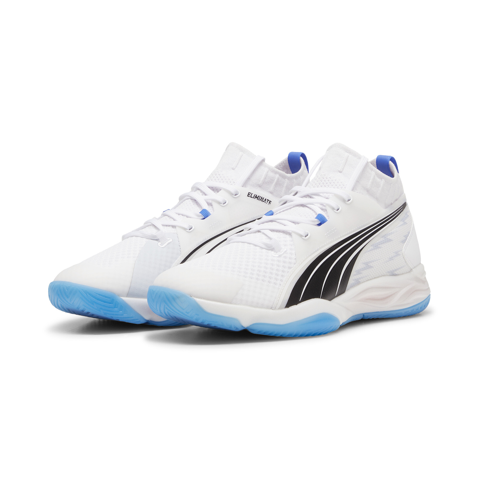 Puma Eliminate NITRO™ SQD Handball Shoes, White, Size 43, Shoes