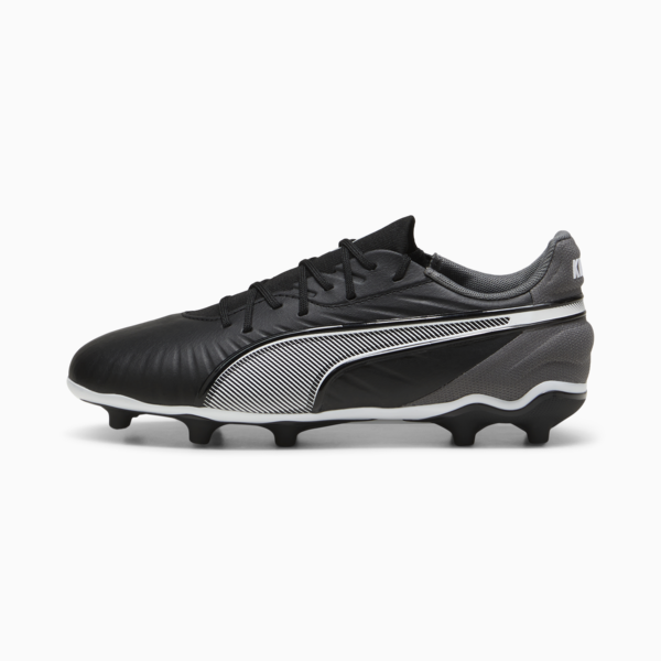 Tacos de futbol KING MATCH FG/AG, PUMA Black-PUMA White-Cool Dark Gray, large-MEX