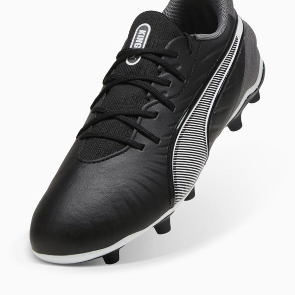 Tacos de futbol KING MATCH FG/AG, PUMA Black-PUMA White-Cool Dark Gray, large-MEX