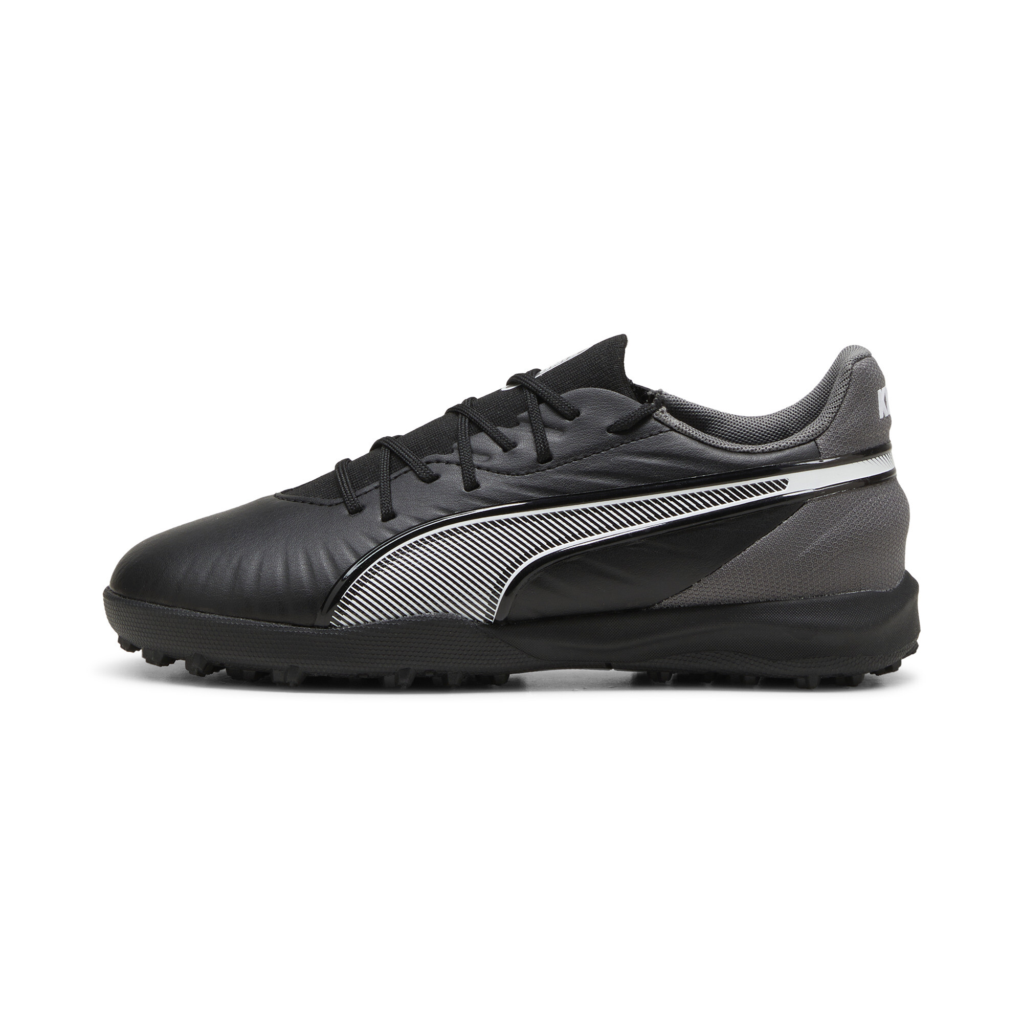ブラック サッカーシューズ Star Court SL PUMA KING