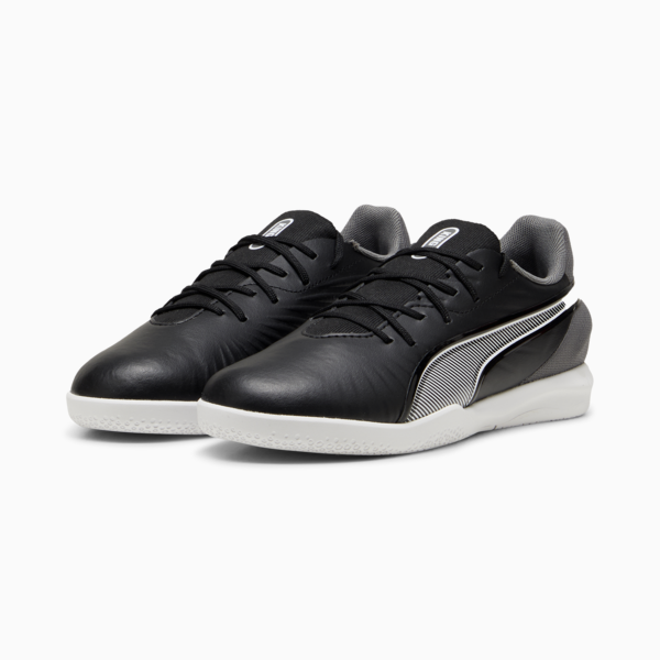 Tacos de futbol KING MATCH IT, PUMA Black-PUMA White-Cool Dark Gray, large-MEX