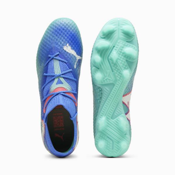 FUTURE 7 PRO+ FG/AG Football Boots Unisex, Bluemazing-PUMA White-Electric Peppermint, large-ZAF
