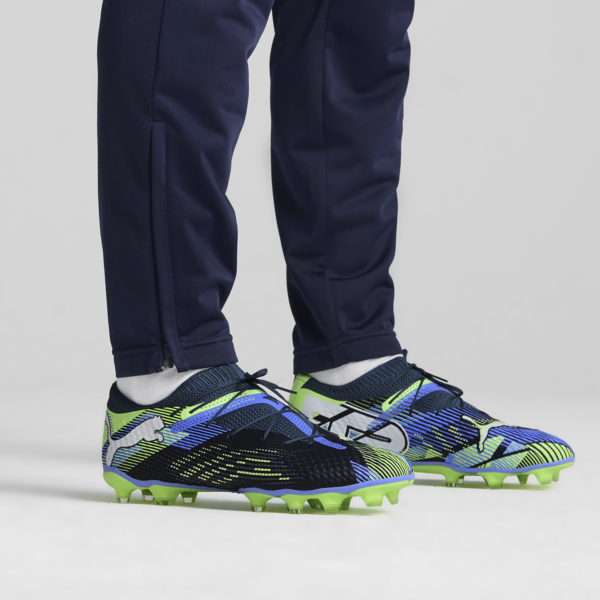 Tacos de futbol FUTURE 7 PRO+ FG/AG, Gray Skies-PUMA White-Fizzy Apple, large-MEX