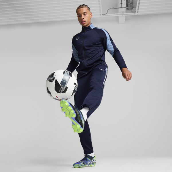 Tacos de futbol FUTURE 7 PRO+ FG/AG, Gray Skies-PUMA White-Fizzy Apple, large-MEX