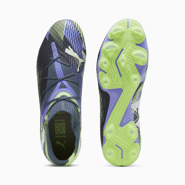 Tacos de futbol FUTURE 7 PRO+ FG/AG, Gray Skies-PUMA White-Fizzy Apple, large-MEX