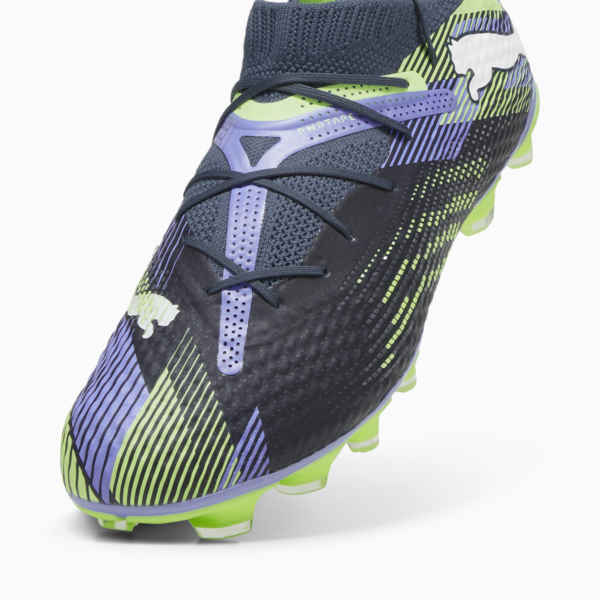Tacos de futbol FUTURE 7 PRO+ FG/AG, Gray Skies-PUMA White-Fizzy Apple, large-MEX