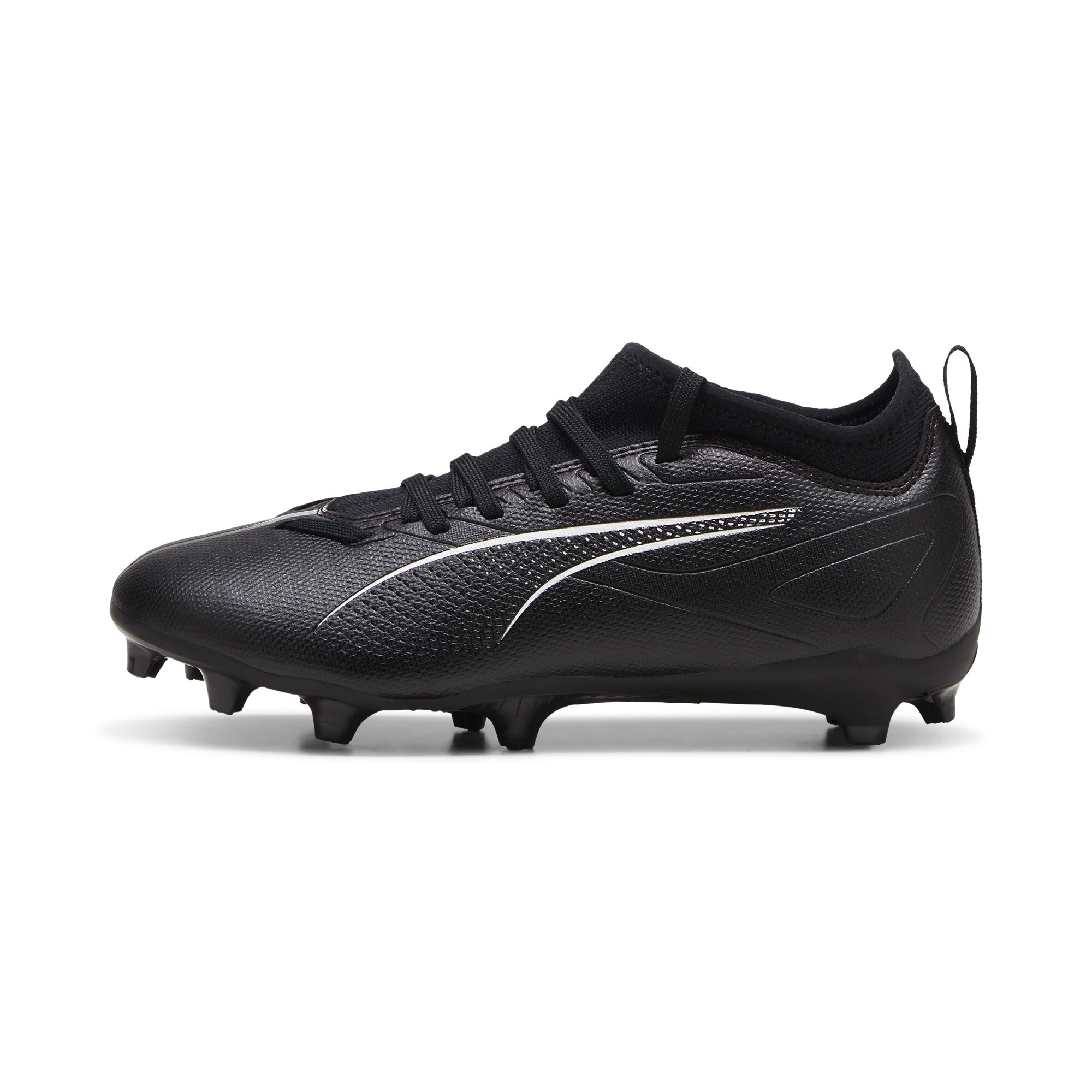 Puma ULTRA 5 MATCH FG/AG Fußballschuhe Teenager Für Für Kinder | Black/White | Größe: 35.5