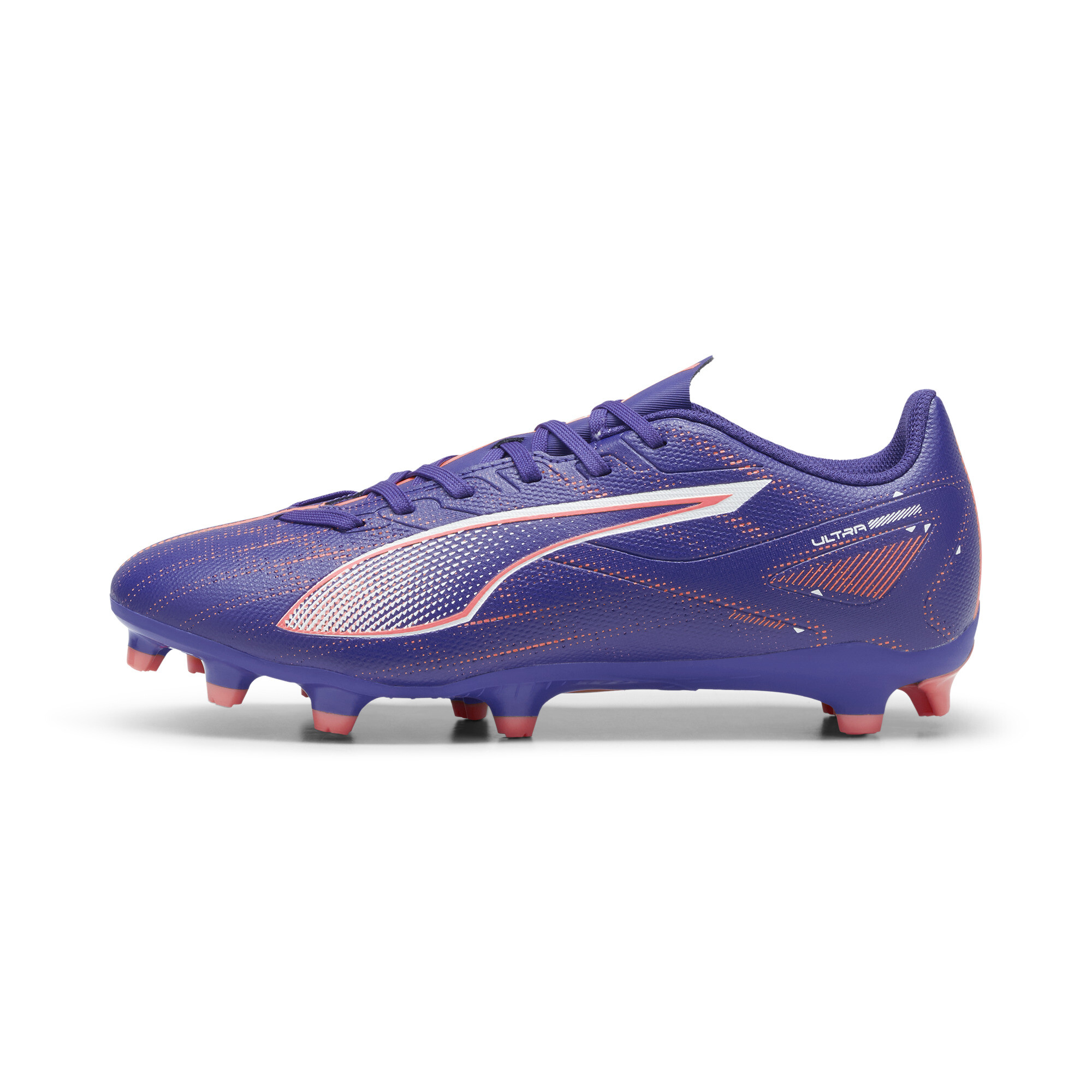 Puma ULTRA 5 PLAY FG/AG Fußballschuhe Damen | Lapis Lazuli/White/Sunset Glow | Größe: 38