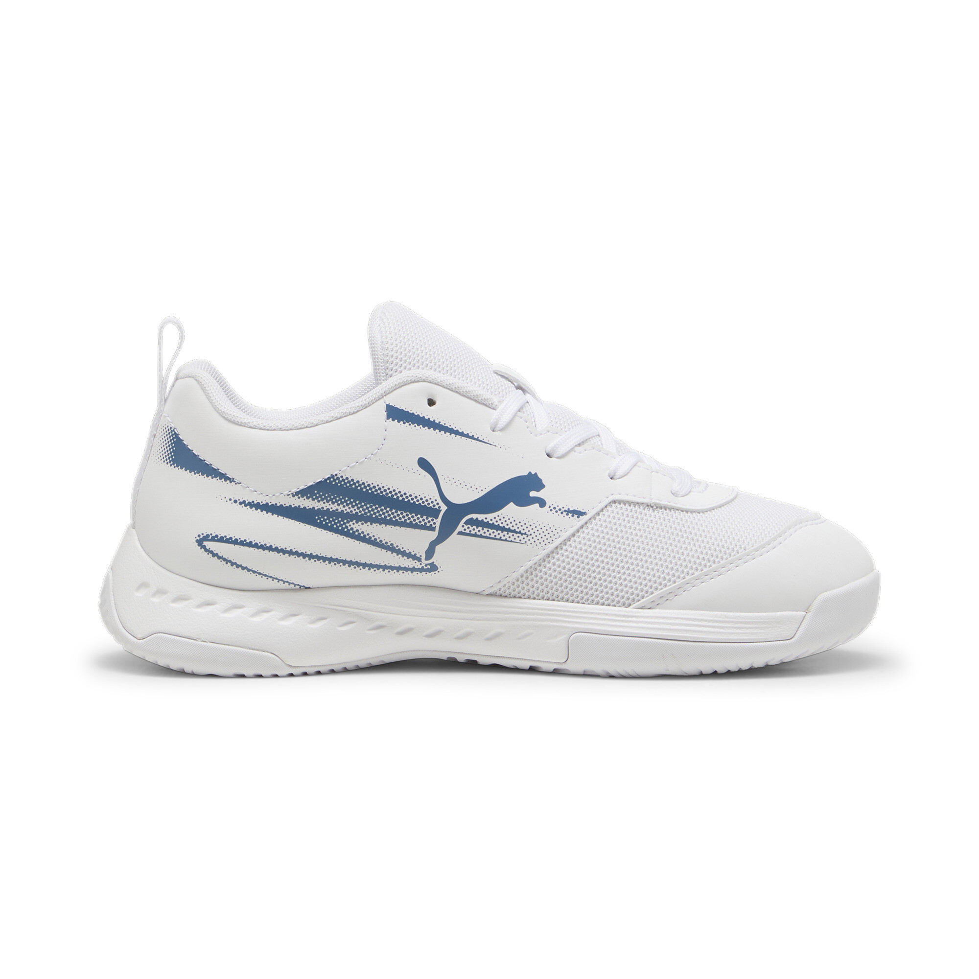 PUMA Varion II zaalschoenen, Blauw/Wit, Maat 35,5 thumbnail 3