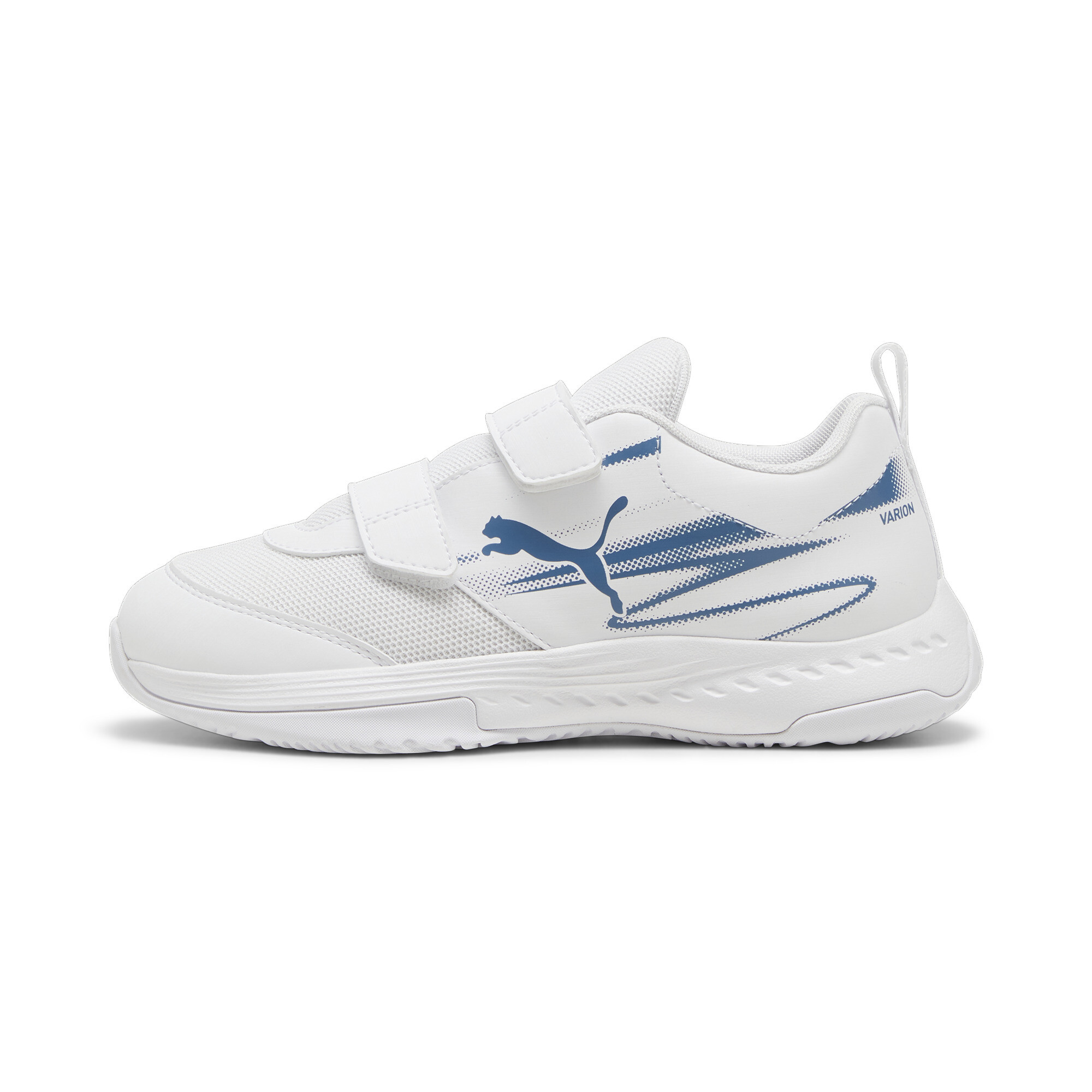 Puma Varion II Hallensportschuhe Teenager Für Für Kinder | White/Blue Horizon | Größe: 30