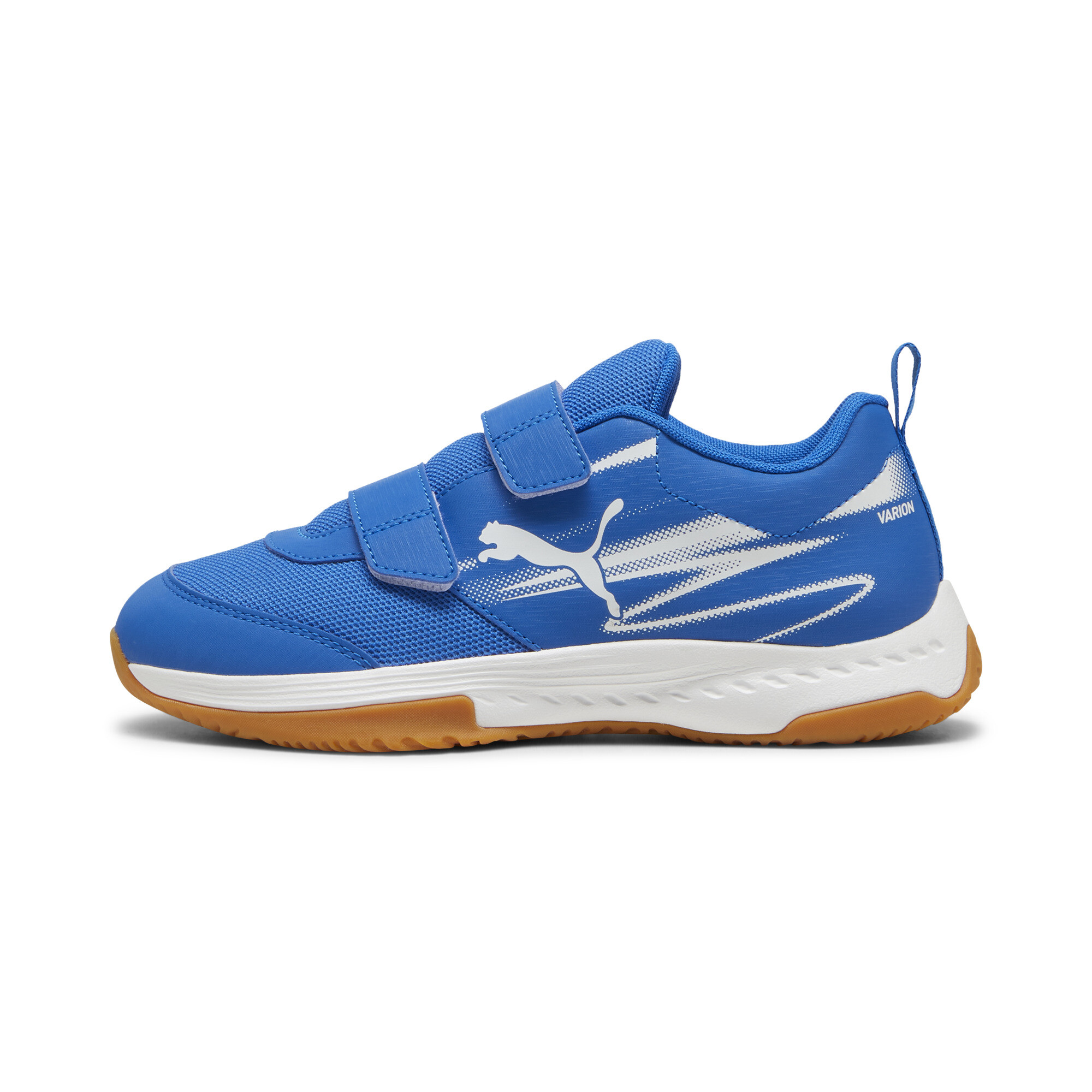 Puma Varion II Hallensportschuhe Teenager Für Für Kinder | Royal/White/Gum | Größe: 28