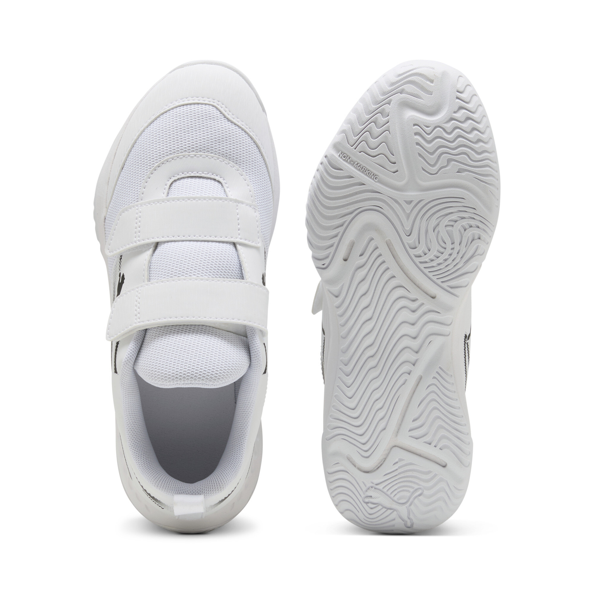 PUMA Varion II zaalschoenen, Zwart/Wit, Maat 28 thumbnail 4