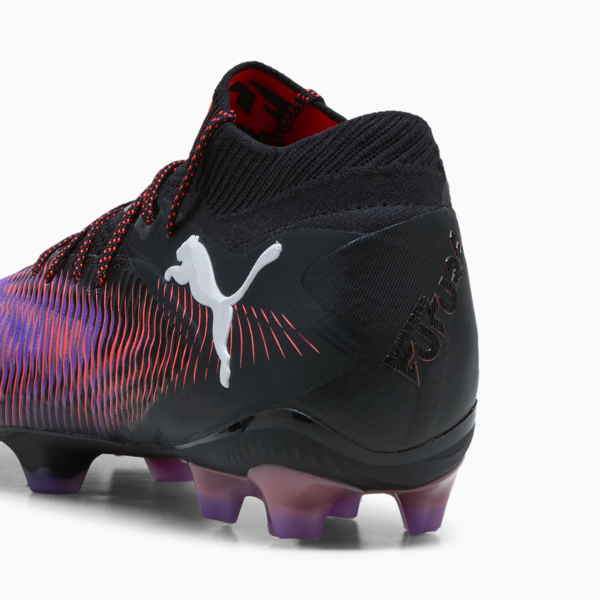 FUTURE 8 ULTIMATE FG Football Boots, PUMA Black-PUMA White-Glowing Red, large-MEX