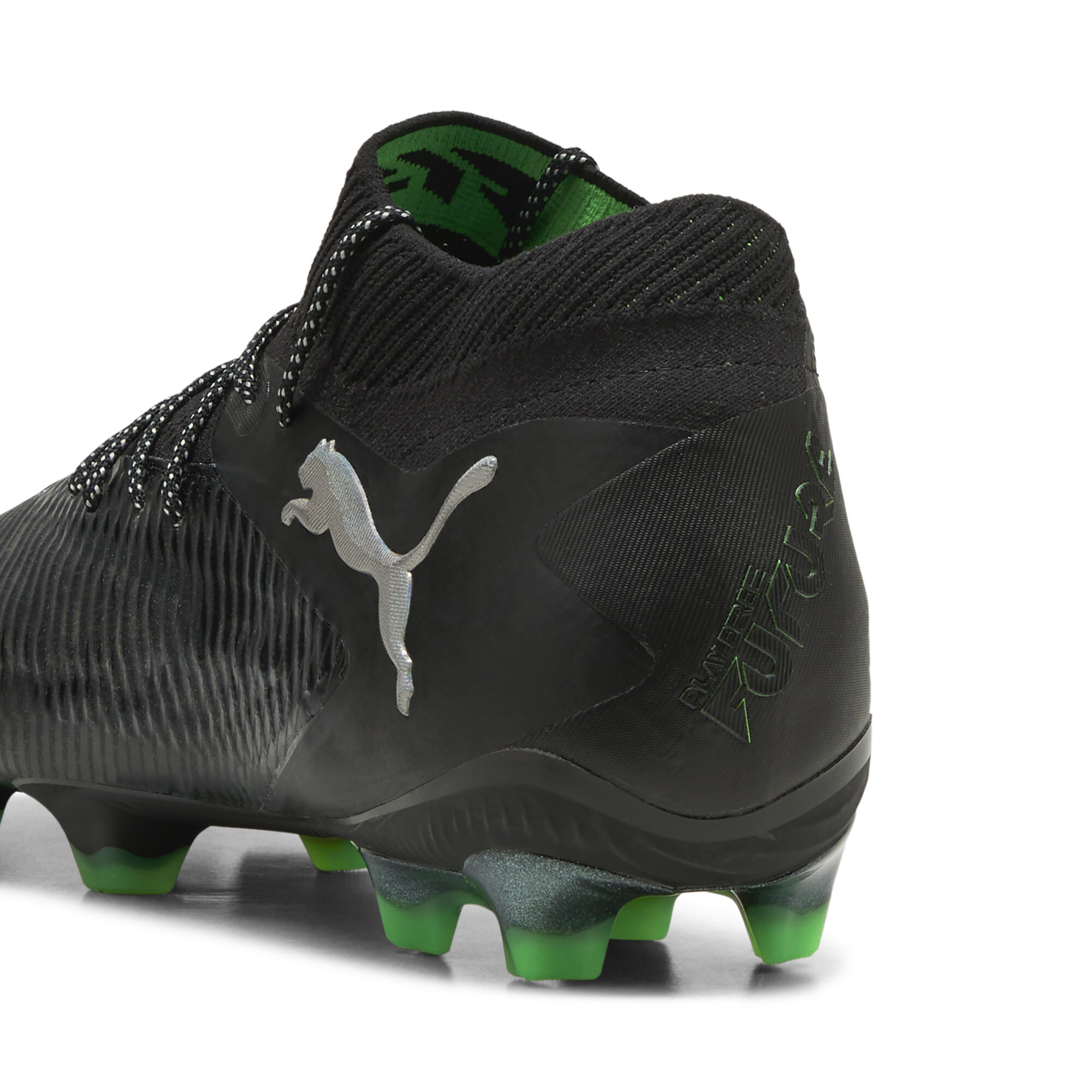 PUMA FUTURE 8 ULTIMATE FG voetbalschoenen, Groen/Zwart/Grijs, Maat 45 thumbnail 5