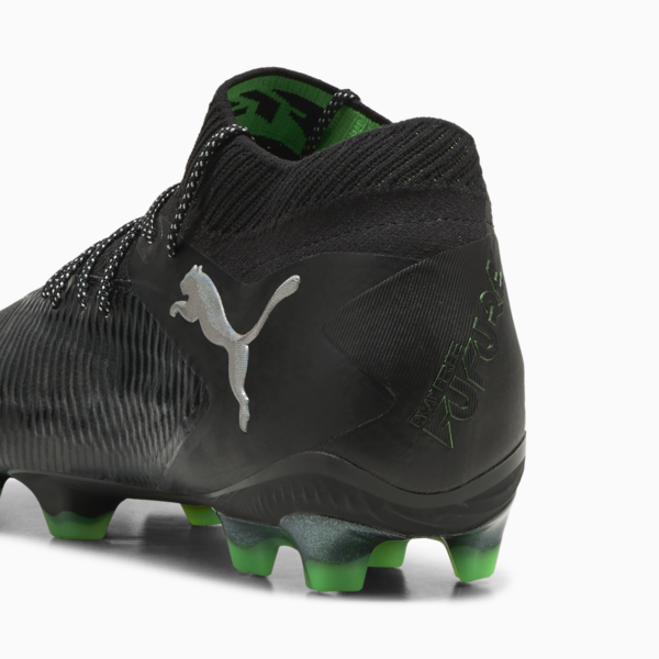 Tacos de fútbol FUTURE 8 ULTIMATE FG, PUMA Black-Cool Light Gray-Fluo Green, large-MEX
