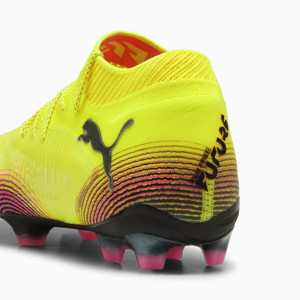 Tacos de fútbol FUTURE 8 ULTIMATE FG, Yellow Alert-PUMA Black-Sun Struck, large-MEX