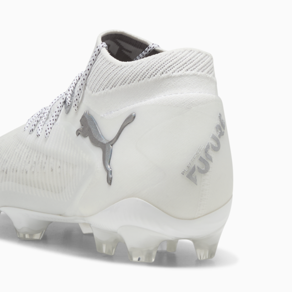 Tacos de fútbol FUTURE 8 ULTIMATE FG, PUMA White-Matte Silver, large-MEX