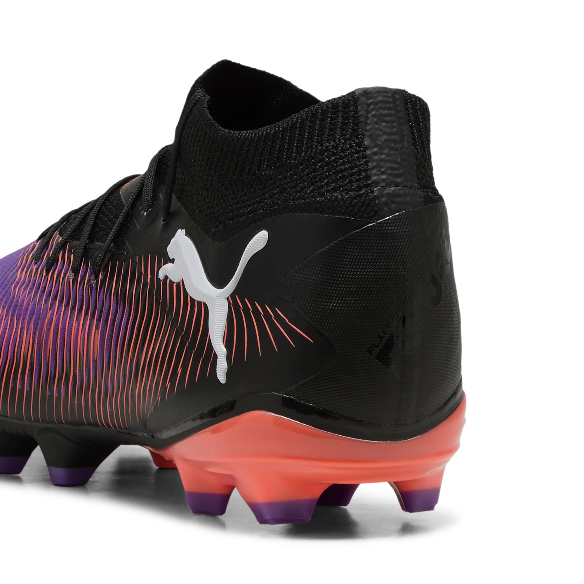 PUMA FUTURE 8 PRO FG/AG voetbalschoenen, Zwart/Rood/Wit, Maat 47 thumbnail 5