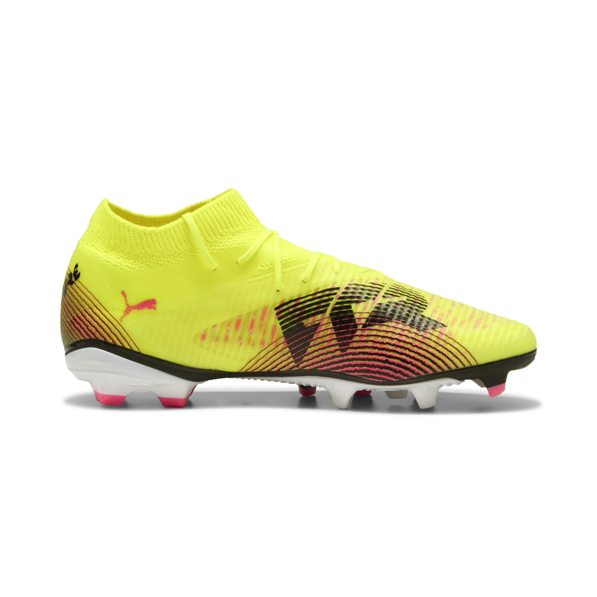PUMA FUTURE 8 PRO FG/AG voetbalschoenen, Zwart/Geel, Maat 46,5 thumbnail 3