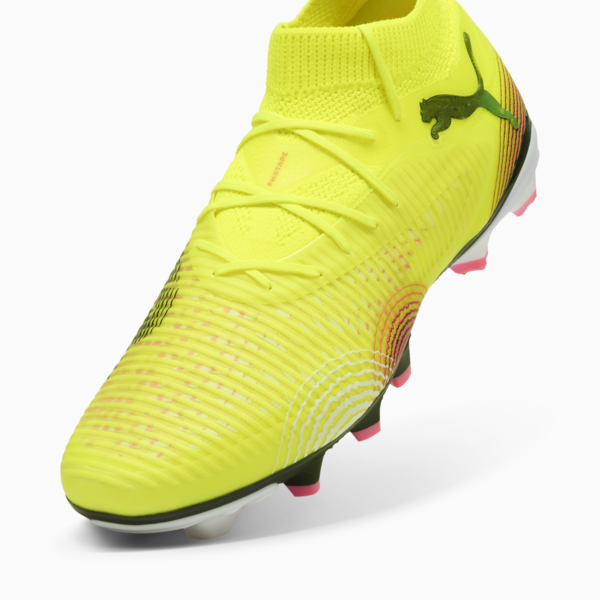 FUTURE 8 PRO FG/AG Football Boots Unisex, Yellow Alert-PUMA Black-Sun Struck, large-ZAF