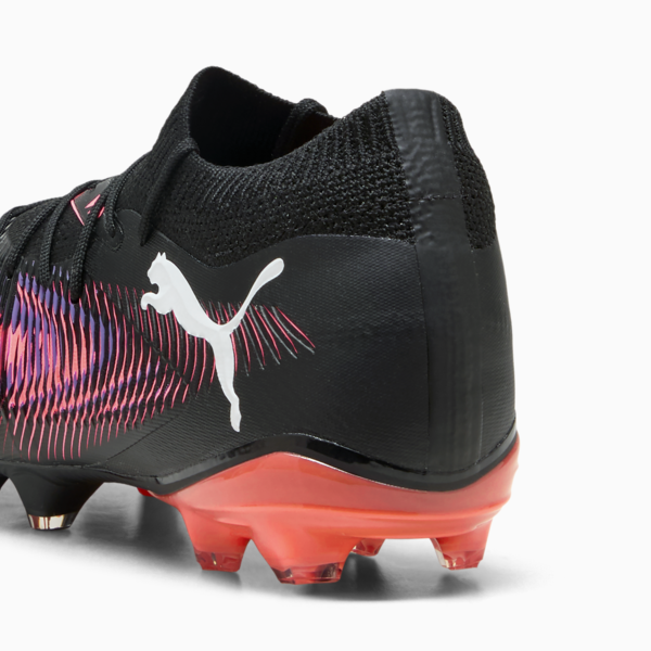 Tacos de fútbol FUTURE 8 MATCH FG/AG, PUMA Black-PUMA White-Glowing Red, large-MEX