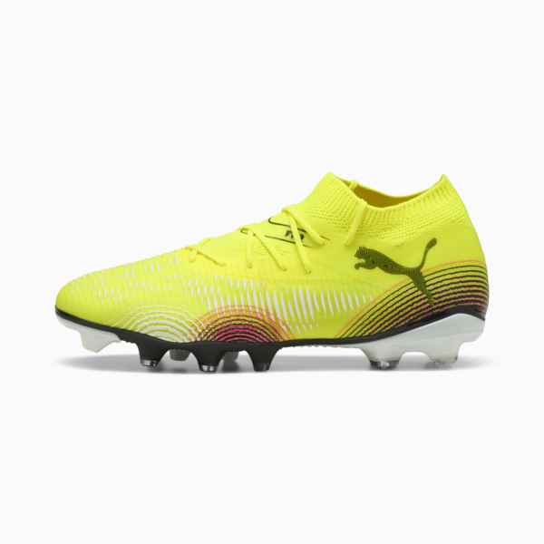 Botines de fútbol FUTURE 8 MATCH FG/AG, Yellow Alert-PUMA Black-Sun Struck, large-ARG