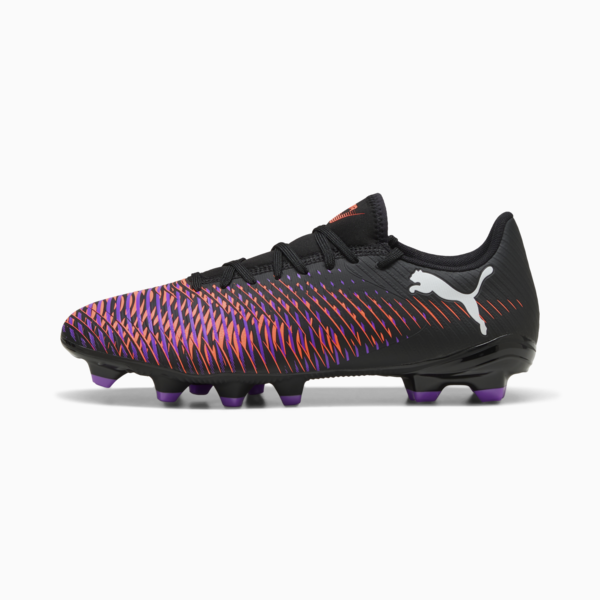 Tacos de fútbol FUTURE 8 PLAY FG/AG, PUMA Black-PUMA White-Glowing Red, large-MEX